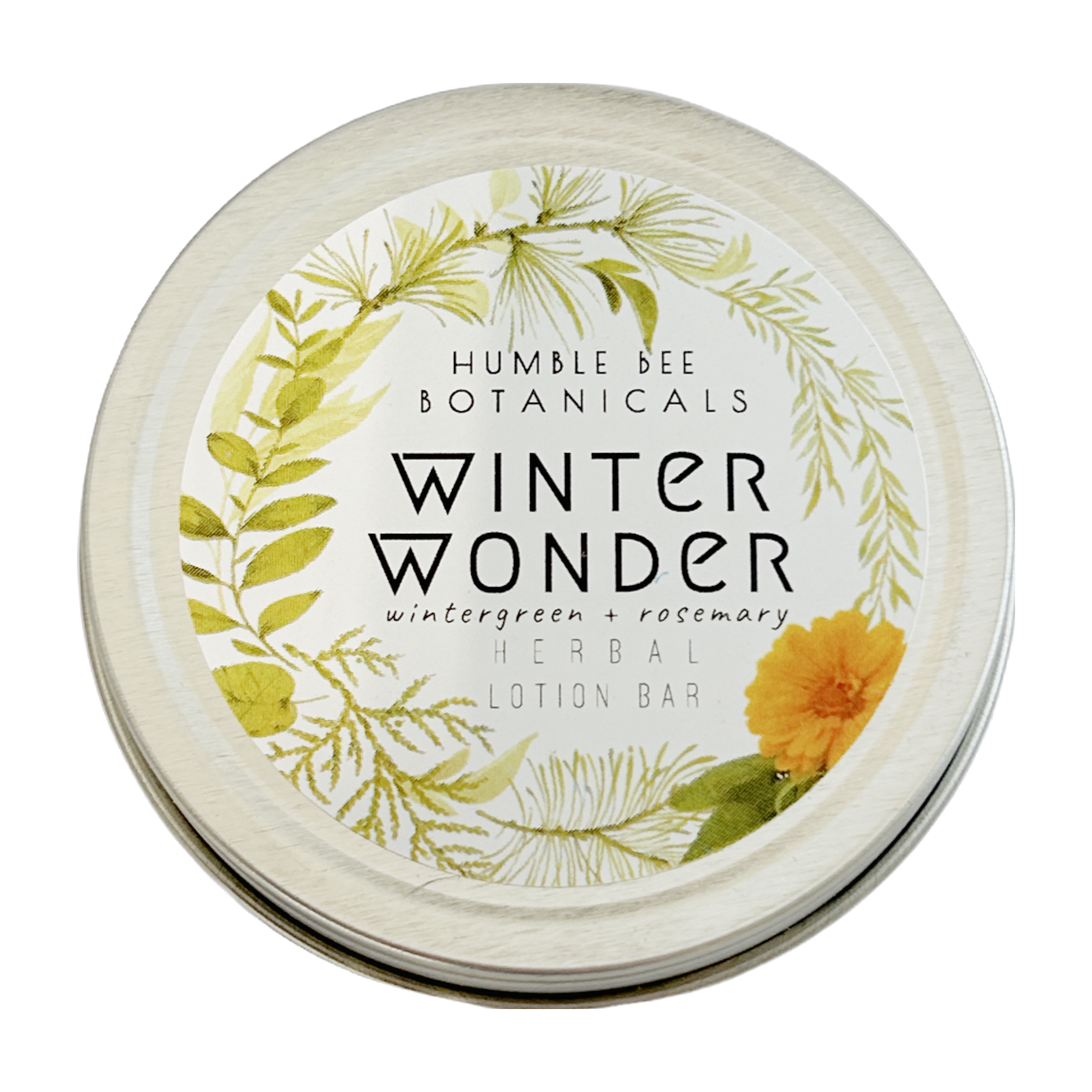 Humble Bee Botanicals Winter Wonder Lotion Bar 2oz