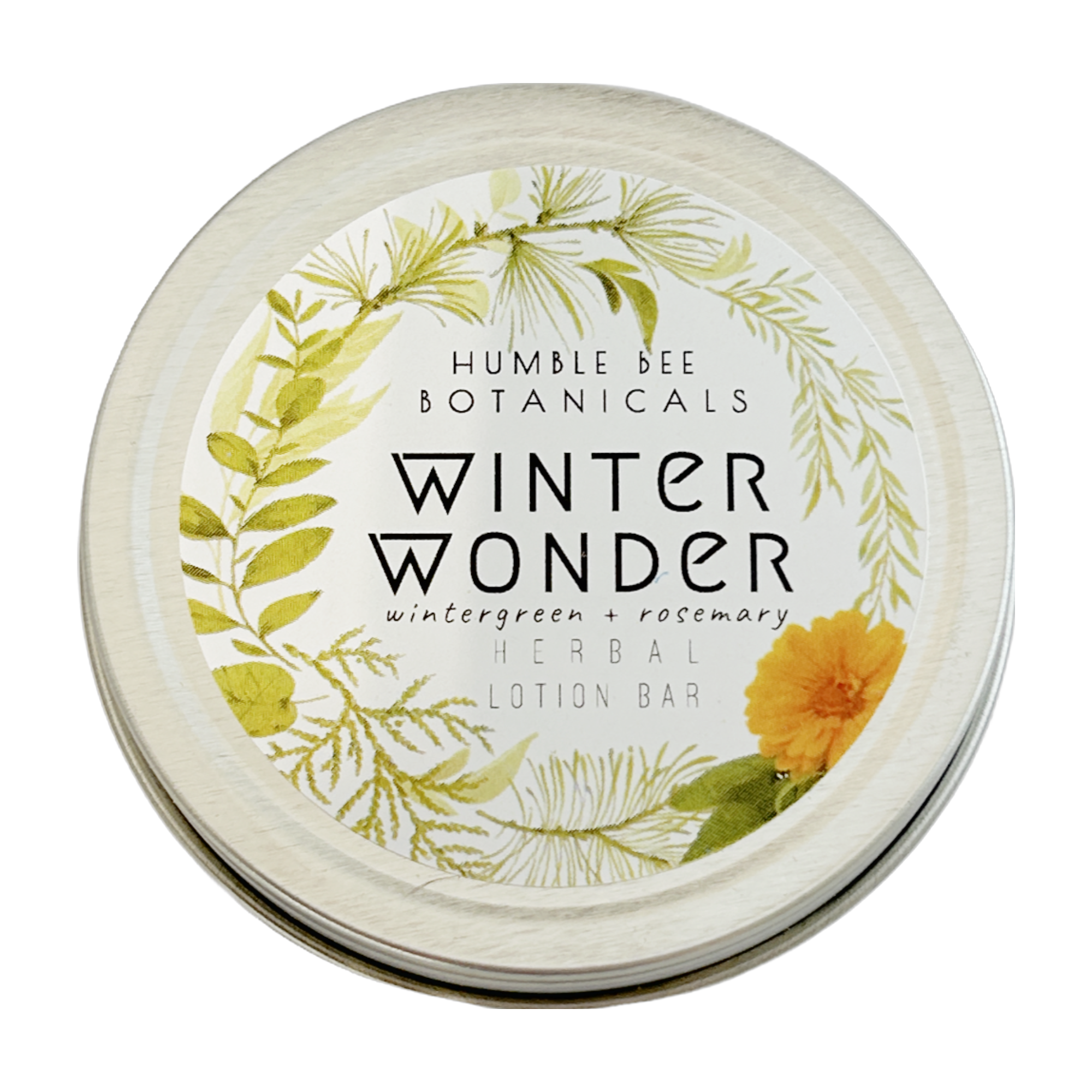 Humble Bee Botanicals Winter Wonder Lotion Bar 2oz
