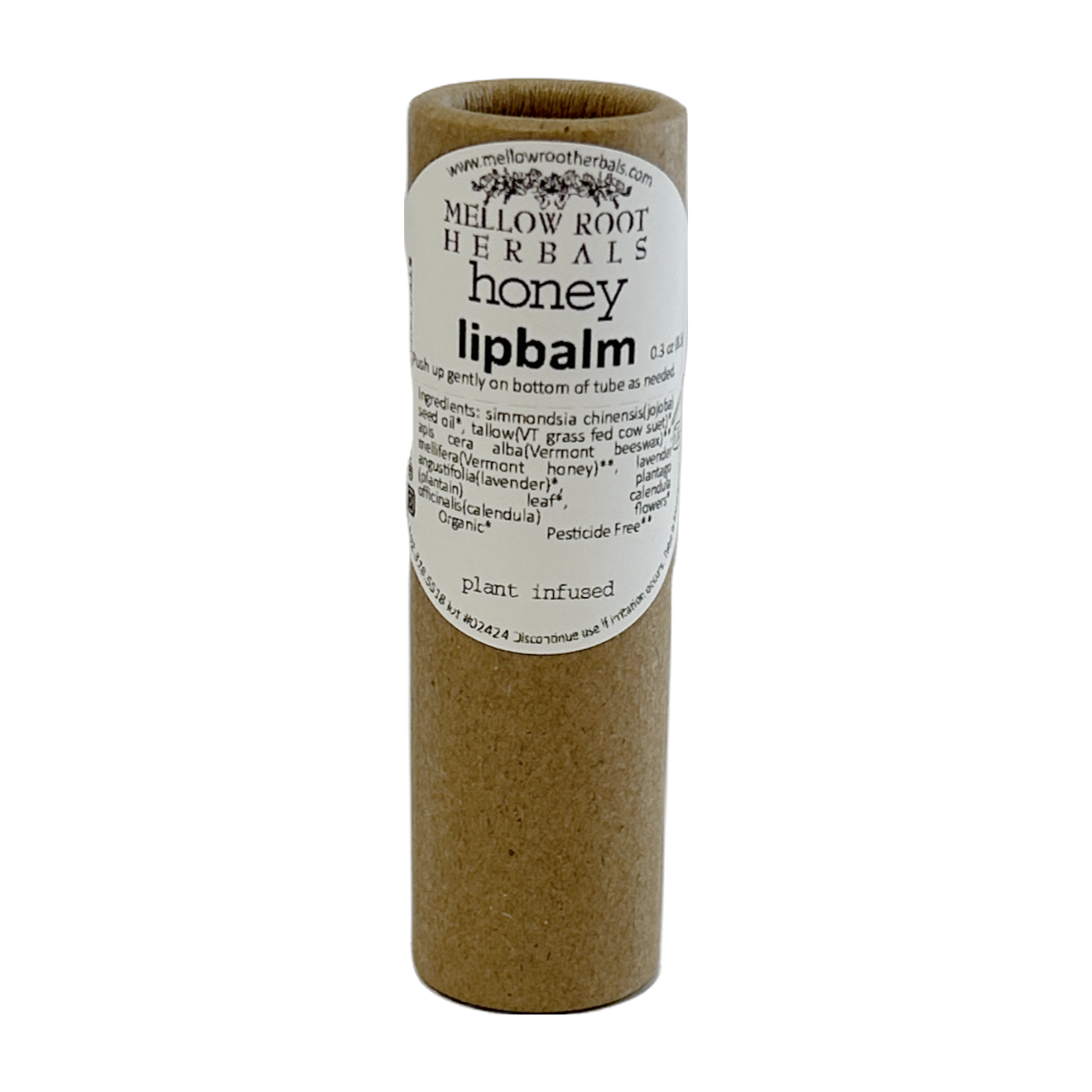 Mellow Root Herbals Honey Lip Balm