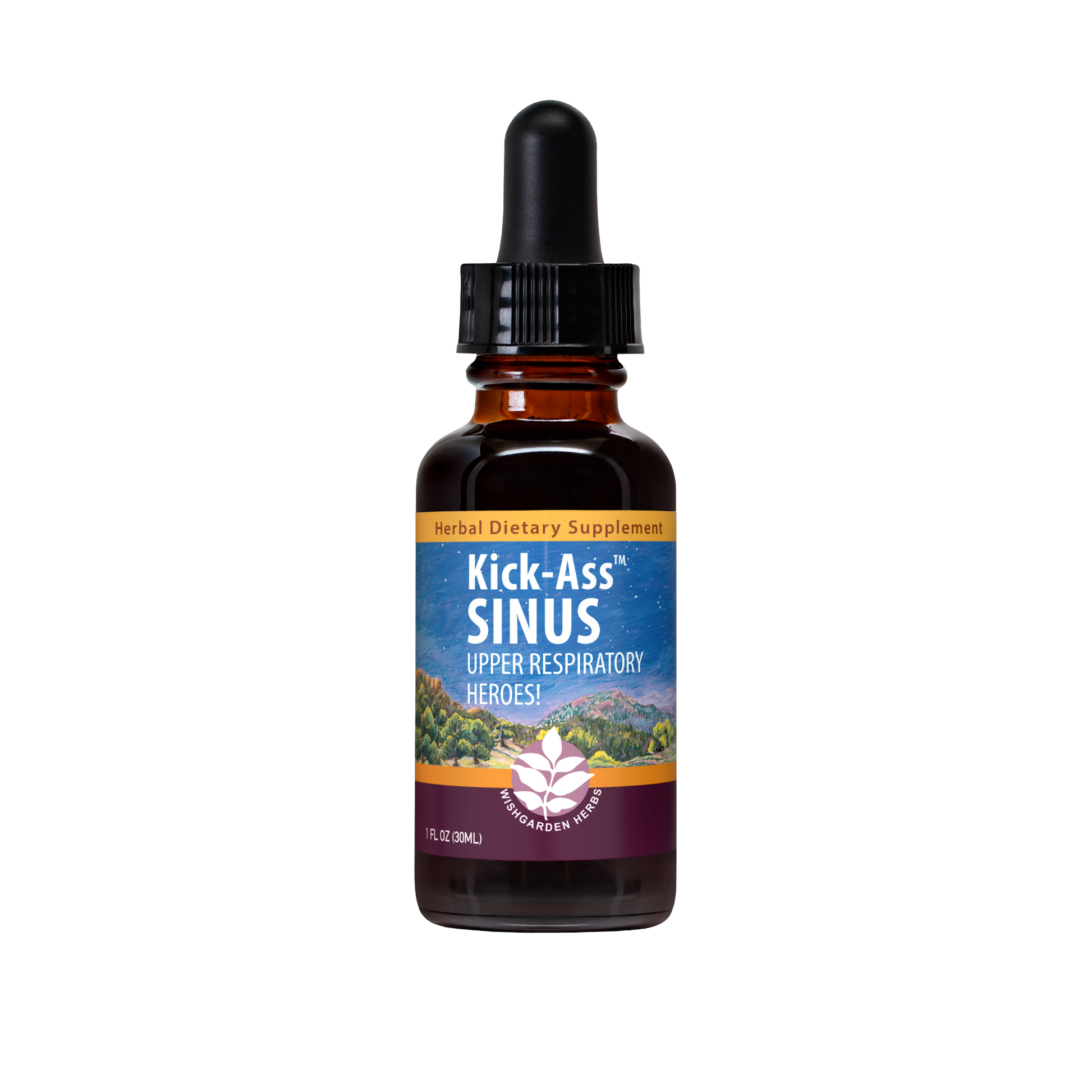 Wishgarden Herbs Kick-Ass Sinus 1 oz tincture