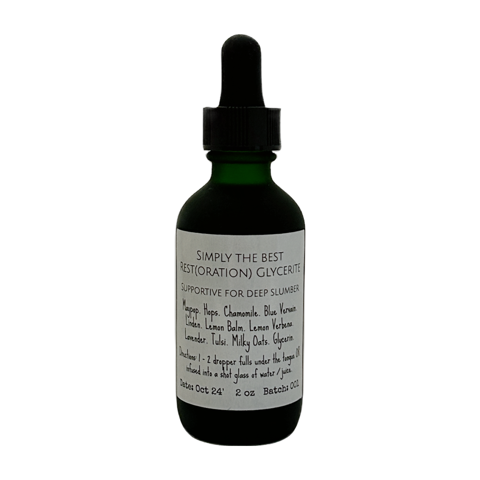 Conscious Homestead Simply the Best Rest(oration) Glycerite- 2 oz
