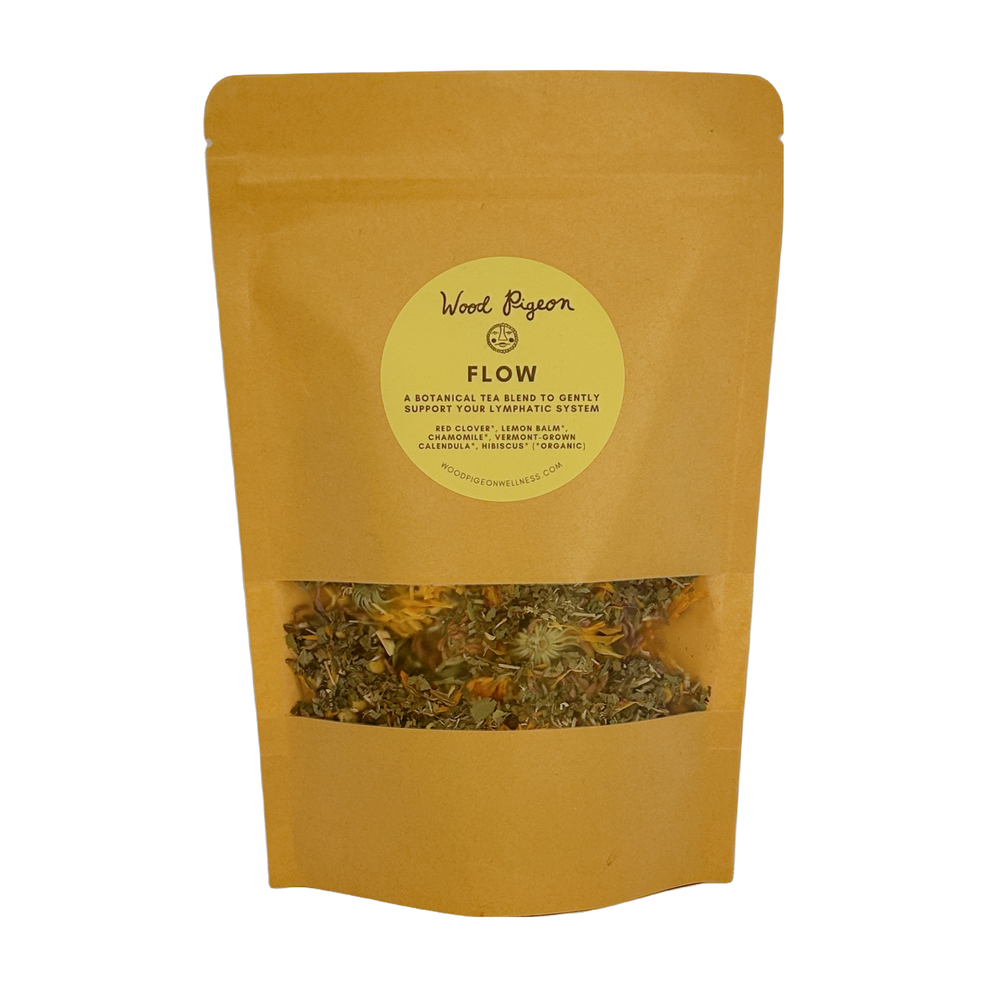 Wood Pigeon Wellness Flow lymph support tea blend