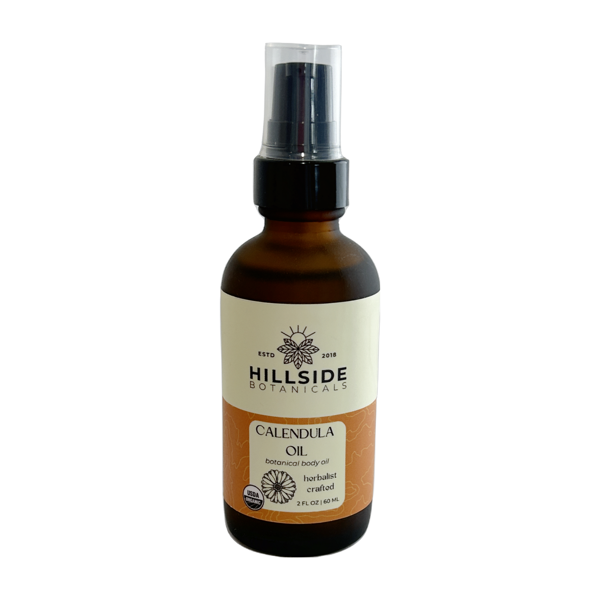 Hillside Botanicals Calendula Infused Oil 2 oz