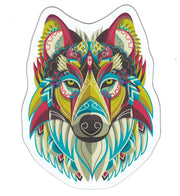 Large Flex Magnet - Native Wolf