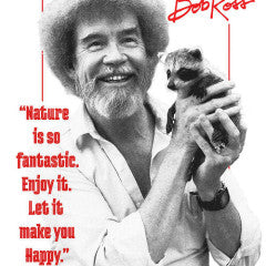 Tin Sign - Nature Bob Ross by Homeportonline