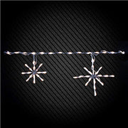 LED Snowflake Artisticks - Classic White (Set Of 2)