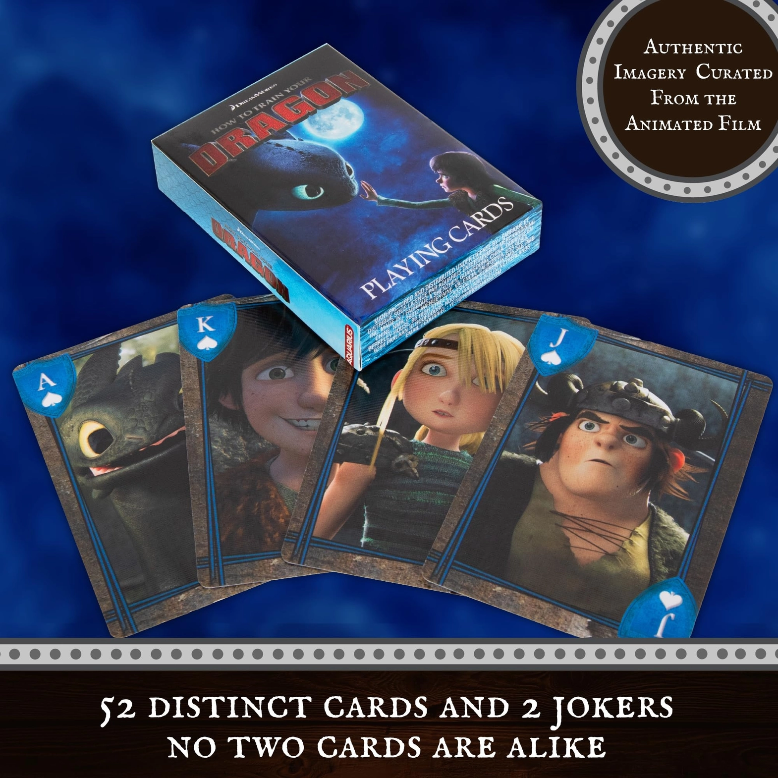 How to Train Your Dragon Playing Cards