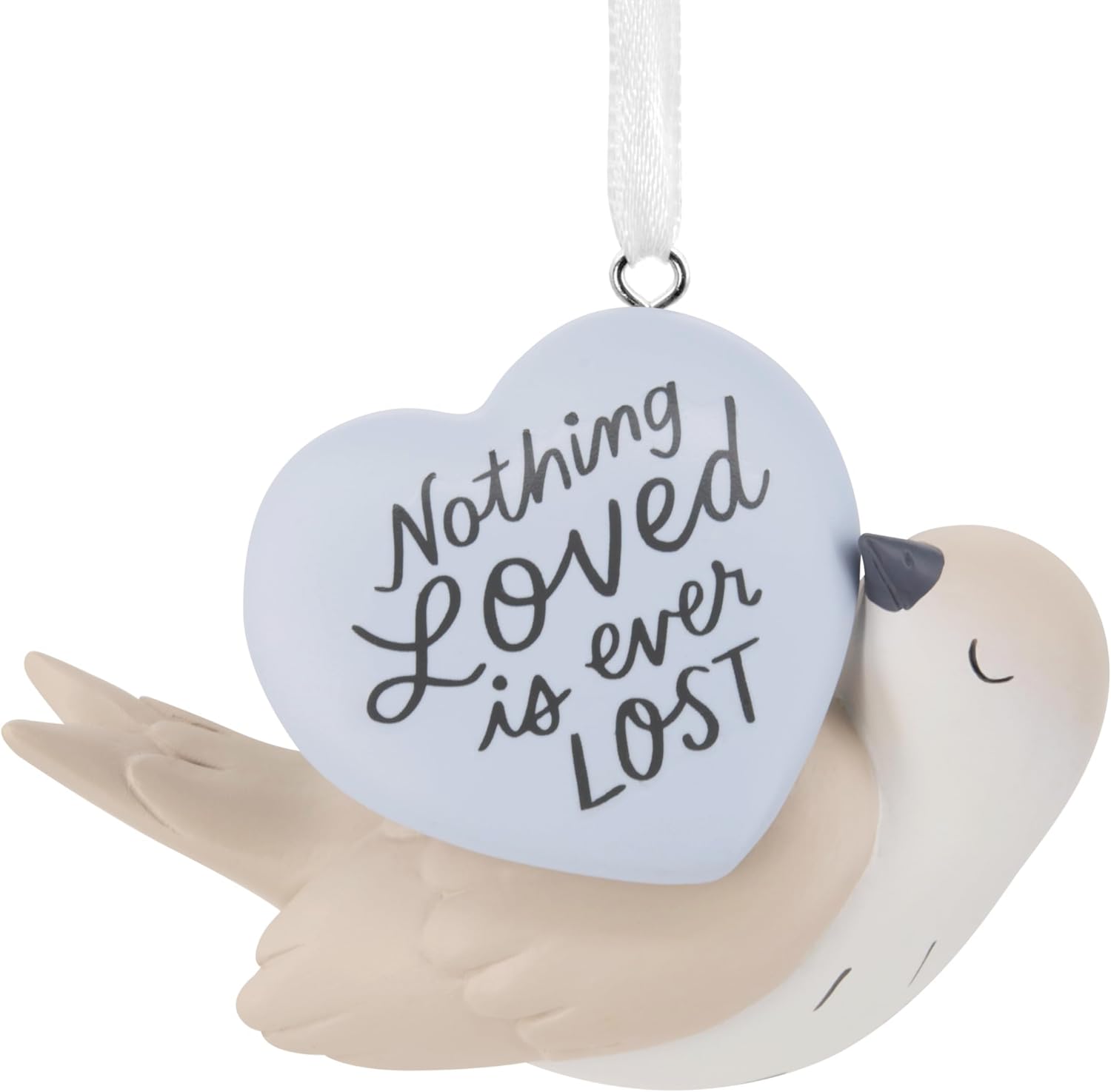 Nothing Loved is Lost Dove Memorial  Hallmark Ornament