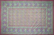 Tapestry Single Size Classic Paisley Burgandy by Homeportonline