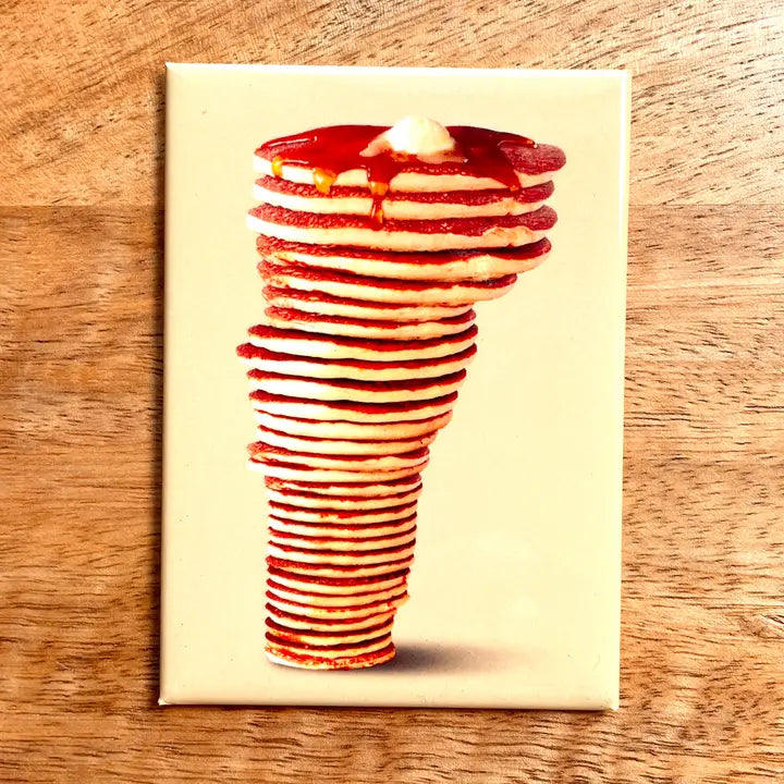 Vermont Shaped Pancake Stack Magnet