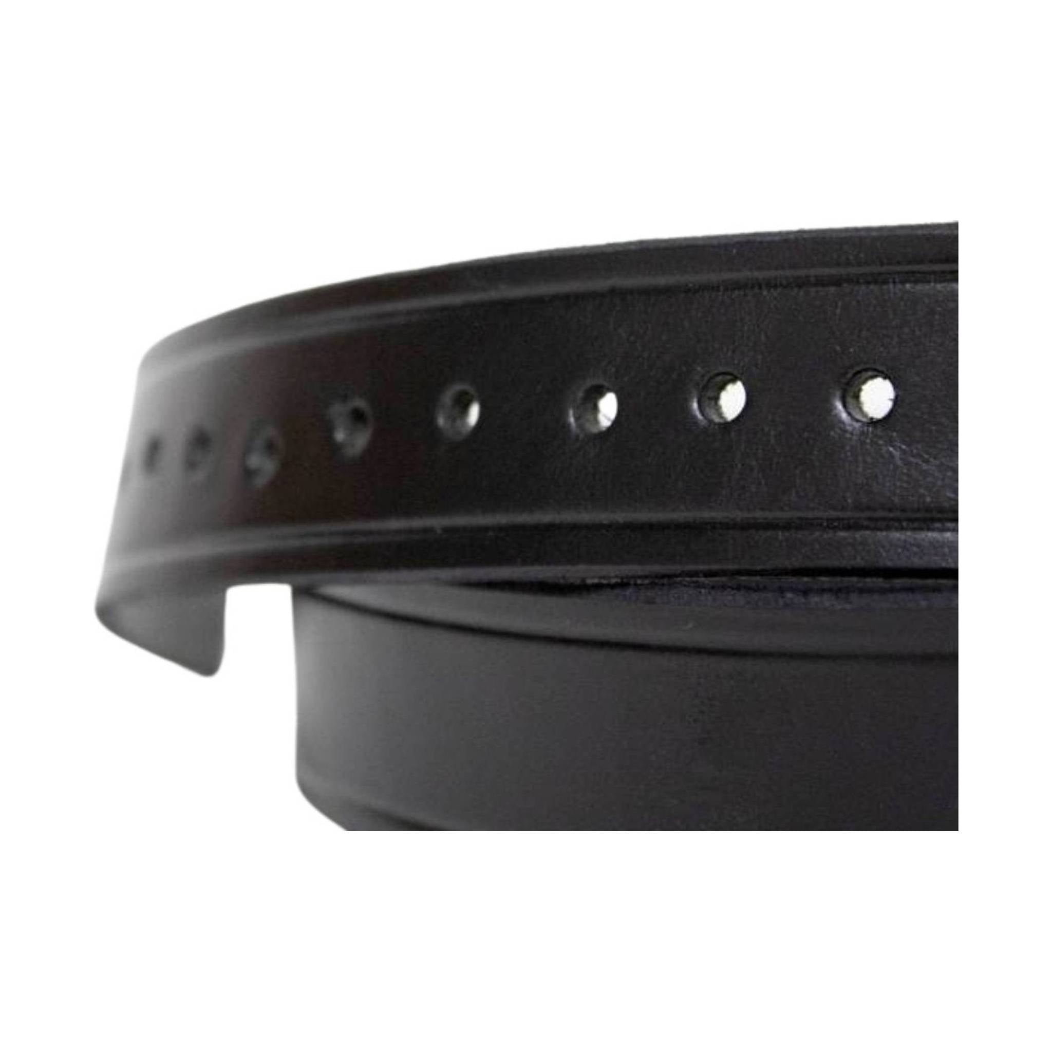 P&B Amish Men's Leather Belt - Black by Lenny's Shoe & Apparel