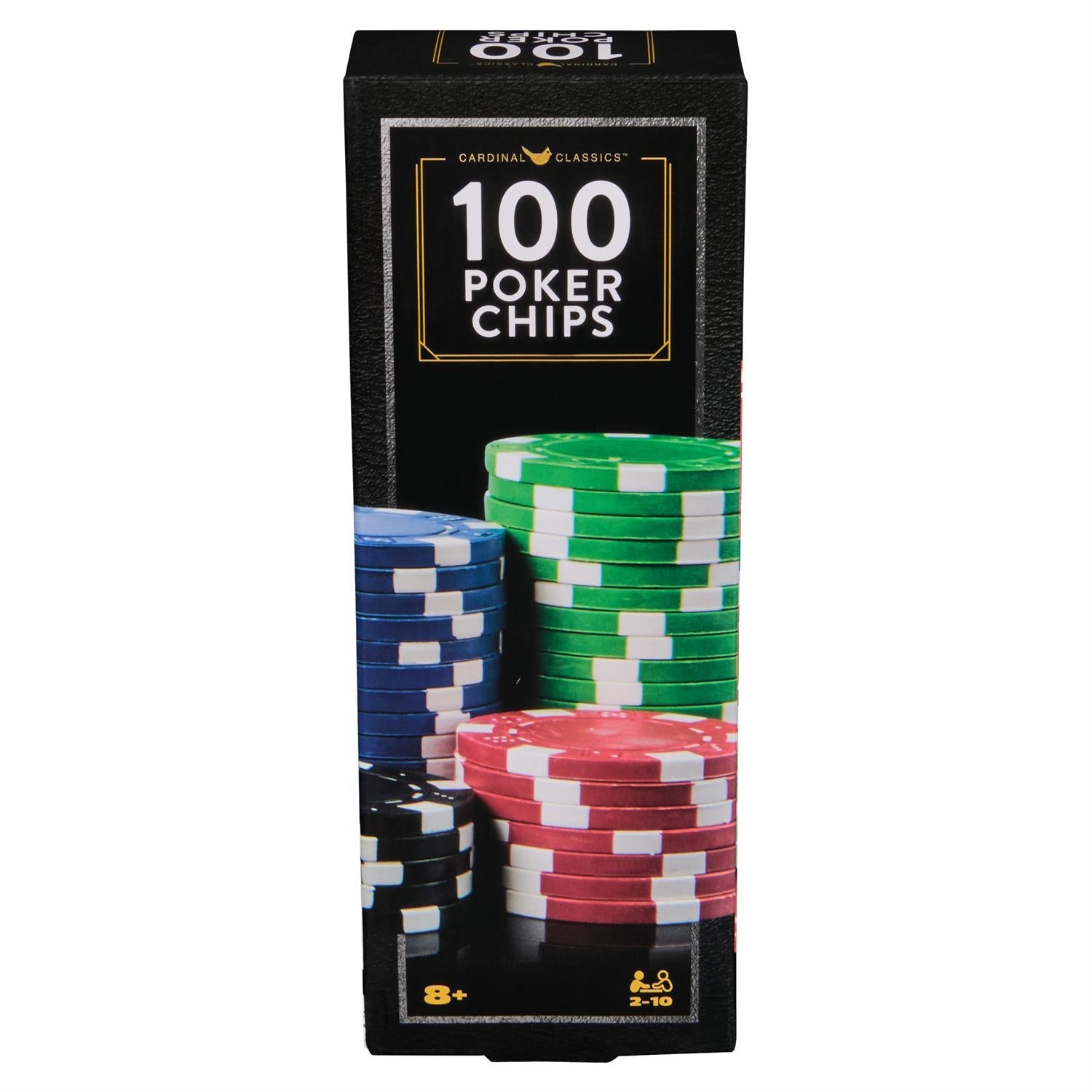 Poker Chips Casino Style 100pc by Homeportonline