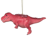 Red T-Rex Dinosaur Ornament
