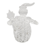 Spunglass Snowman Figurine