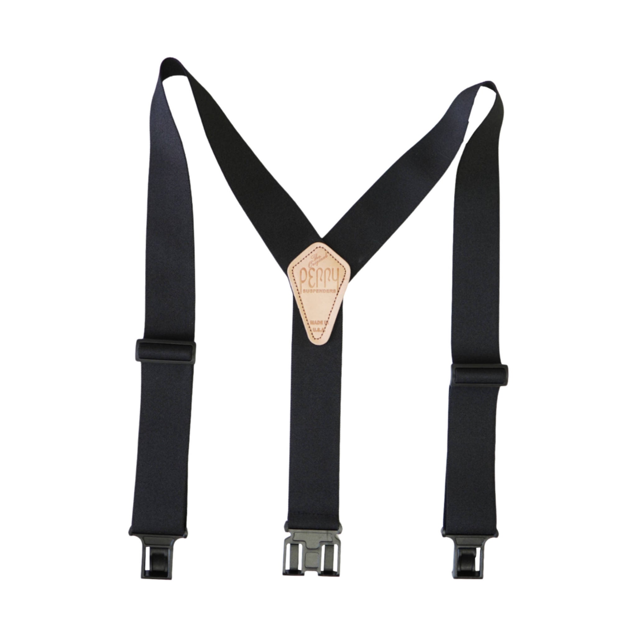 Perry Original Suspenders - Black by Lenny's Shoe & Apparel
