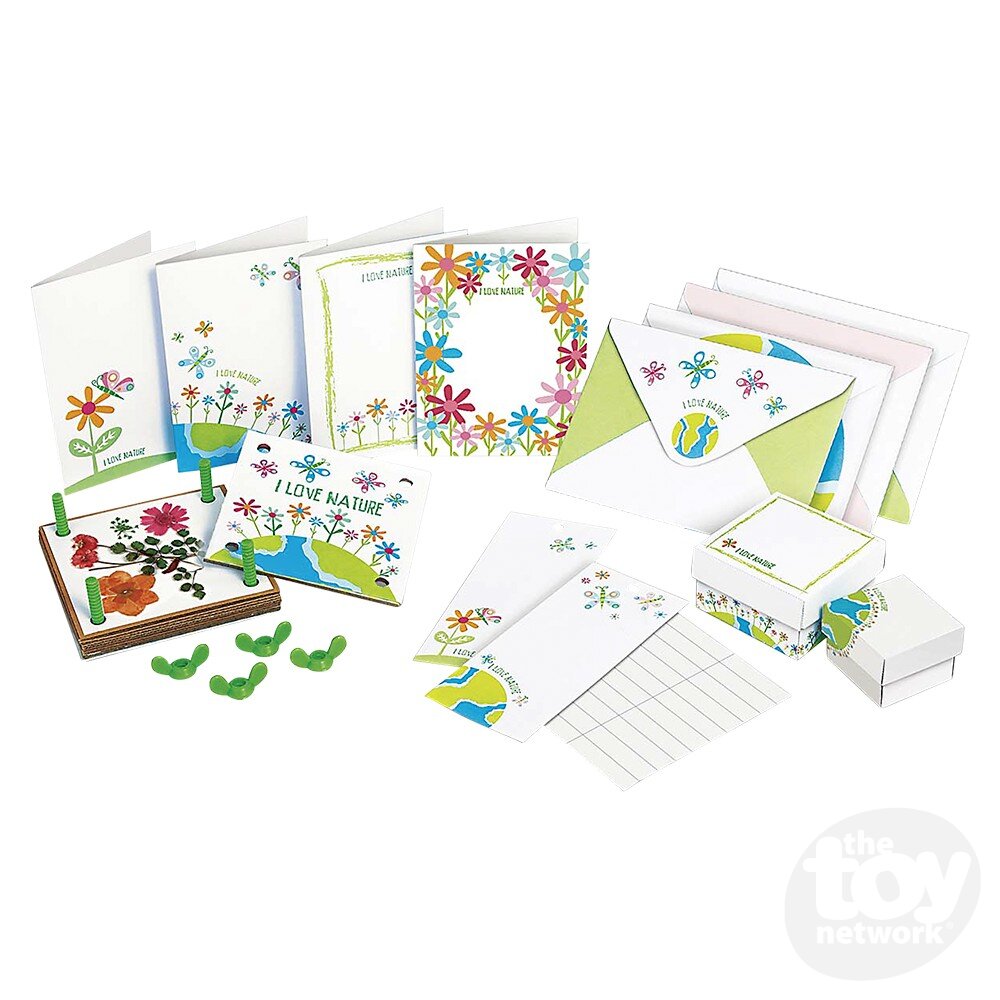 4M Green Creativity Kit Pressed Flower Art by Homeportonline