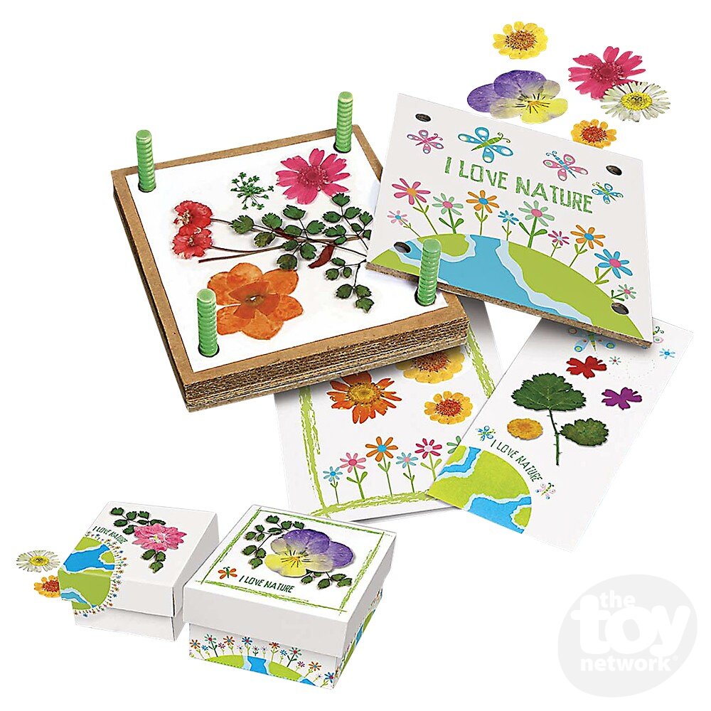 4M Green Creativity Kit Pressed Flower Art by Homeportonline