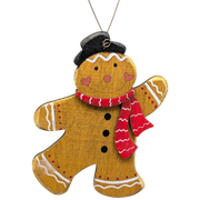 Oliver's Heartfelt Sweetness: Hand-Painted Plywood Ornament