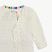 Magnetic Me Modal Coverall | Pin Dot Cream