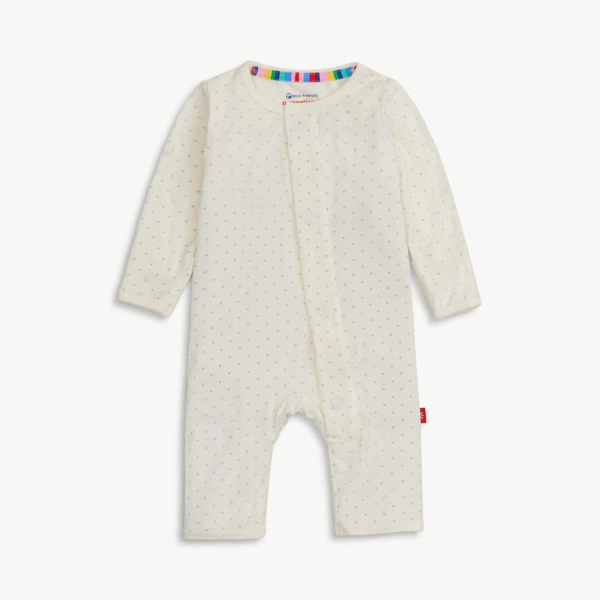 Magnetic Me Modal Coverall | Pin Dot Cream
