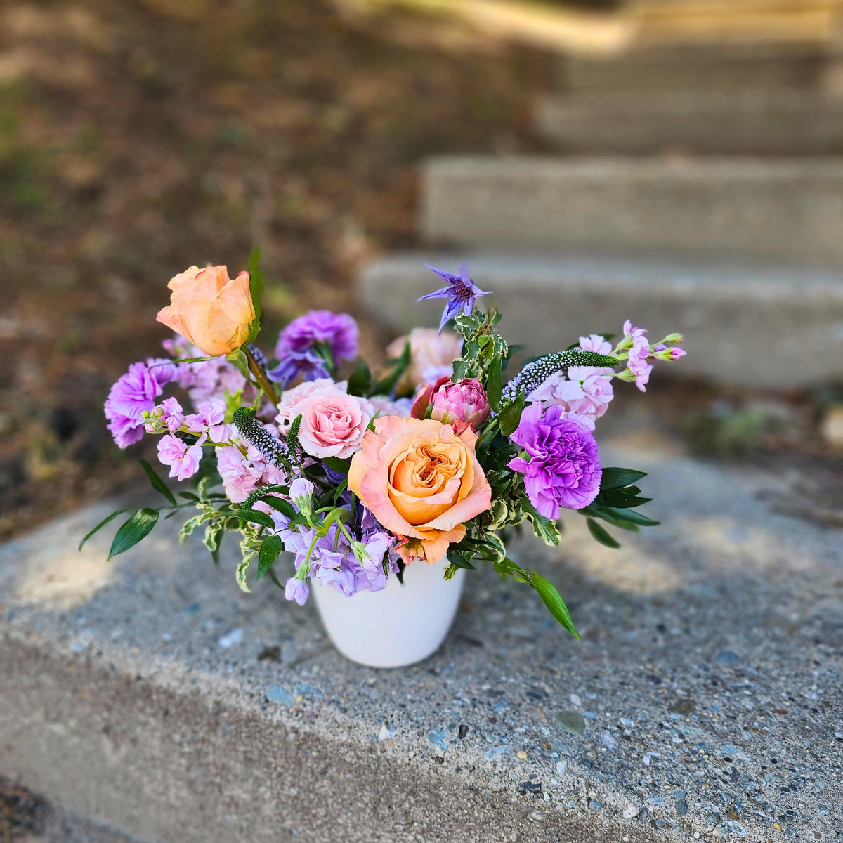 Pink + Purple Arrangement - Designer's Choice