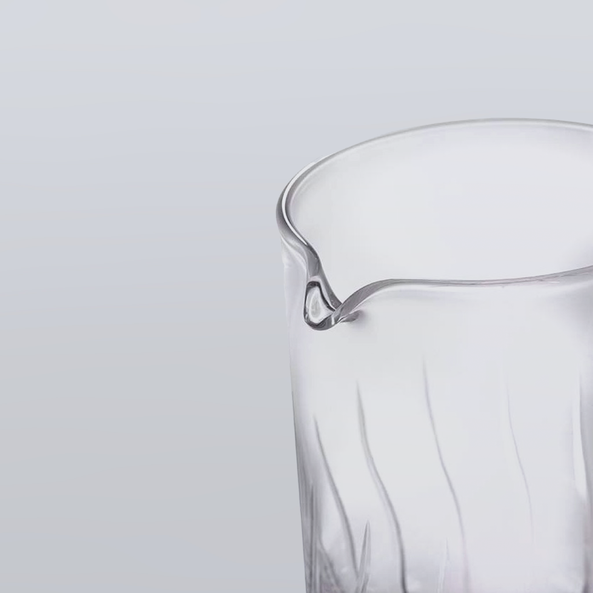 Mixing Glass Etch Pattern