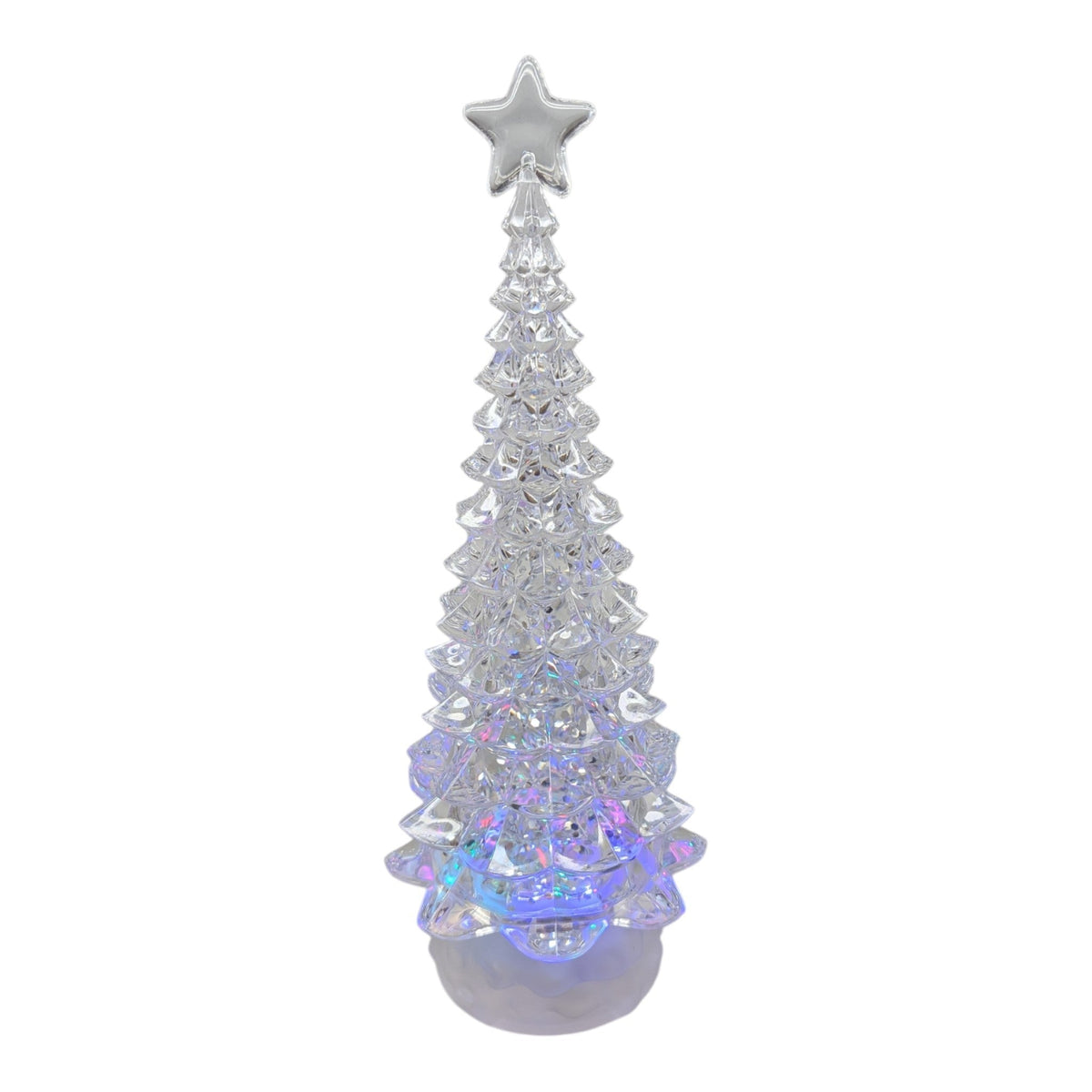 Water Globe Christmas Tree Light - Curved Branches
