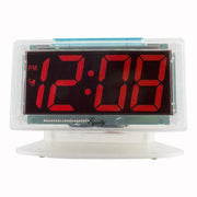Alarm Clock - L E D Clear by Homeportonline
