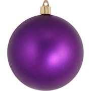 4.75" (120mm) Commercial Shatterproof Ball Ornament - Diva Purple