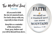 Mustard Seed Charm - A Symbol of Faith and Inspiration