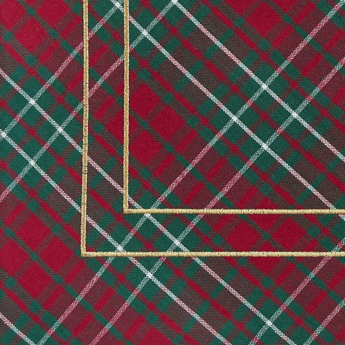 Patricia Heaton Home Saint Nicholas Tartan Runner 13 x 36