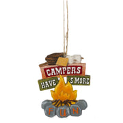 Campers Have S'more Fun Campfire Ornament
