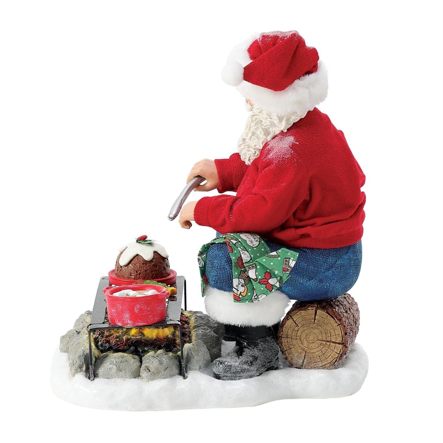 Grilled to Perfection - Santa Figurine