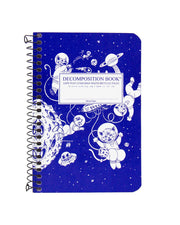 Decomposition Notebook - Pocket Spiral - Kittens In Space by Homeportonline