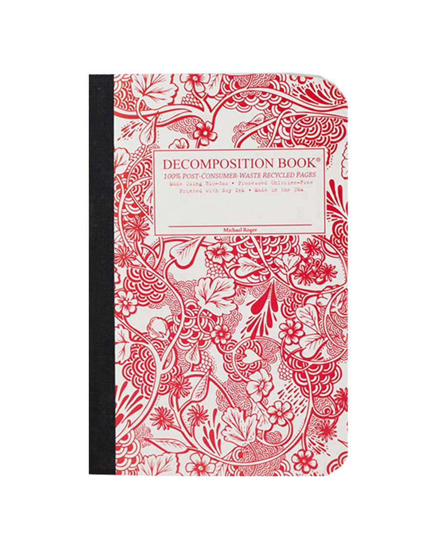 Decomposition Notebook - Pocket - Wild Garden by Homeportonline
