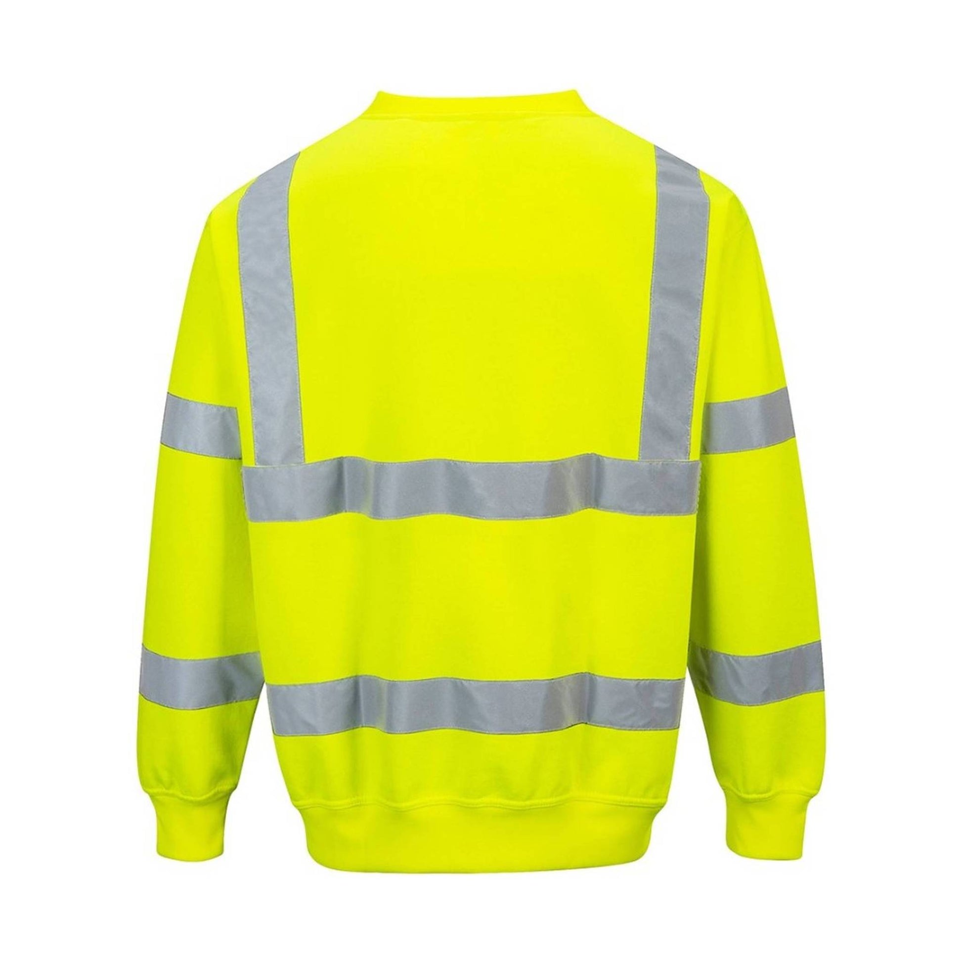 Portwest Men's Hi-Viz Sweatshirt - Yellow by Lenny's Shoe & Apparel