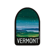 Vinyl Landmark Sticker - Vermont Night