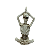 3 inch Tall Skeleton - Urdhva Hastasana (Upward Salute)