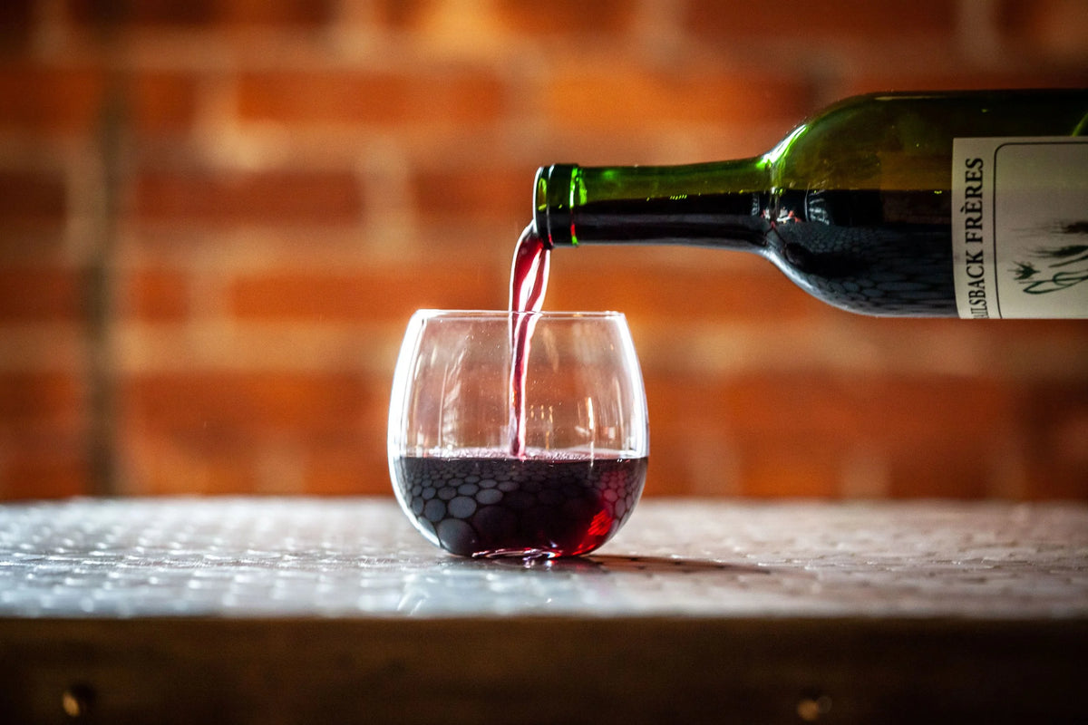 Short Stemless Wine Glass