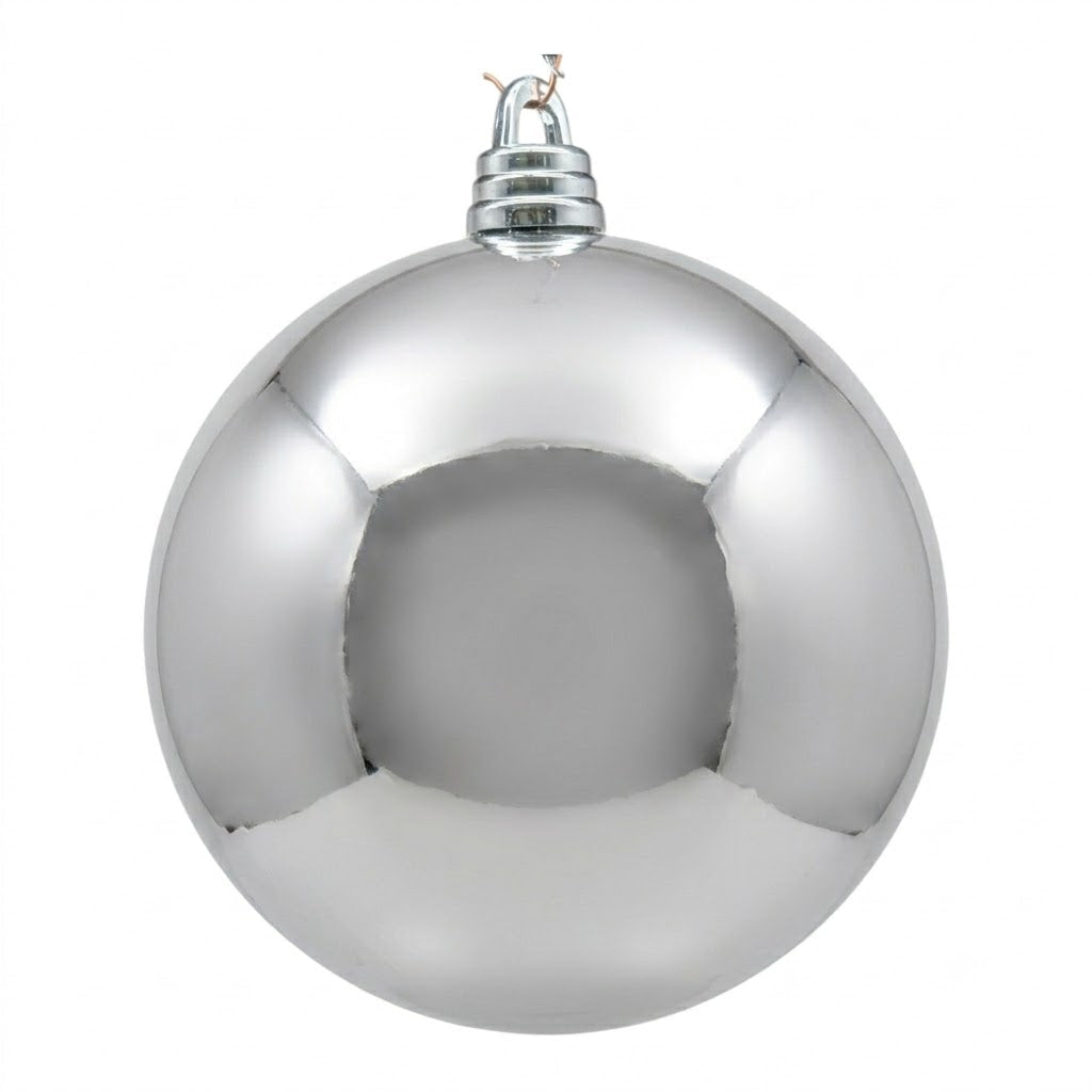 Shatterproof Oversized Ball Ornament - 11.8 inch - Silver