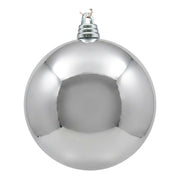 Shatterproof Oversized Ball Ornament - 11.8 inch - Silver