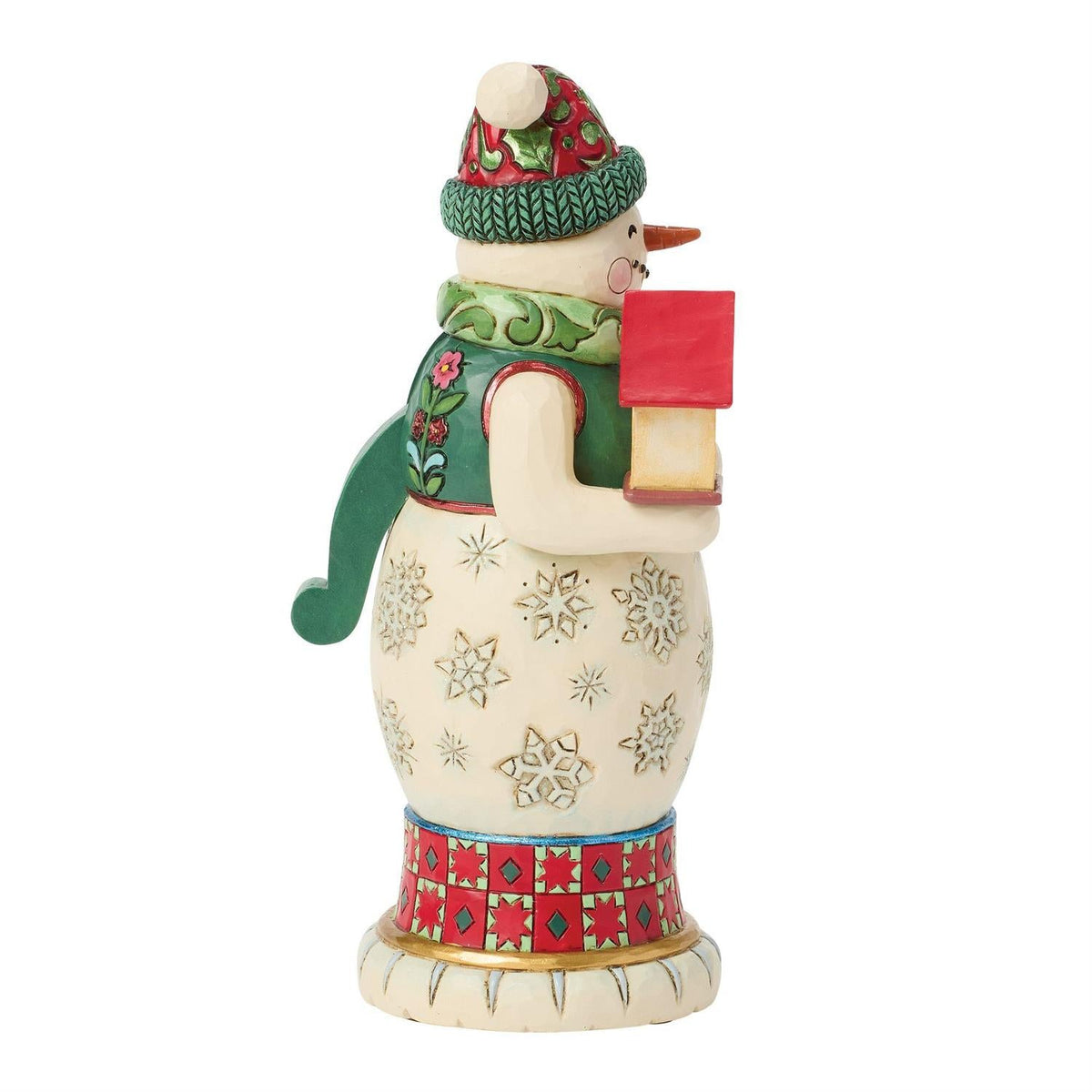 Snowman Nutcracker Traditional Figurine