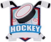 Hockey Shield Ornament