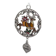 Season's Greetings Reindeer - Colors of Christmas Ornament