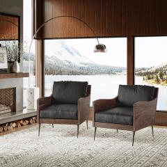 Karma Accent Chair Slate by Homeportonline