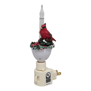 Cardinal Bubble Light Night Light