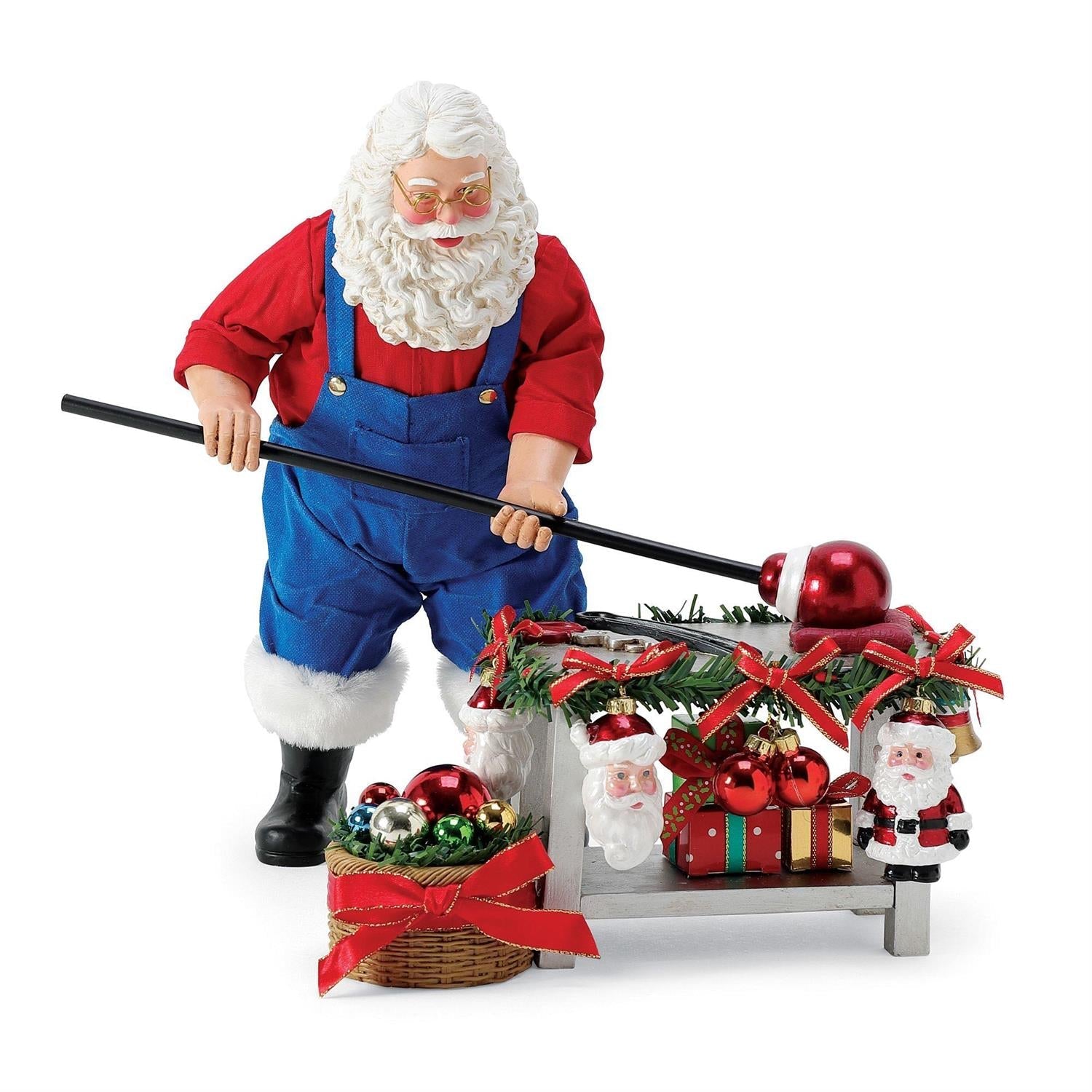 Hand Blown Keepsakes - Santa Figurine
