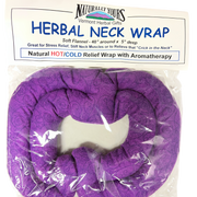 Herbal Hot/Cold Therapy Flannel Neck Wrap