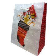 Gingerbread Stocking Gift Bag