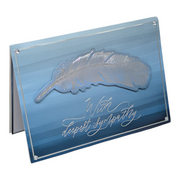 Deepest Sympathy - Feather Card